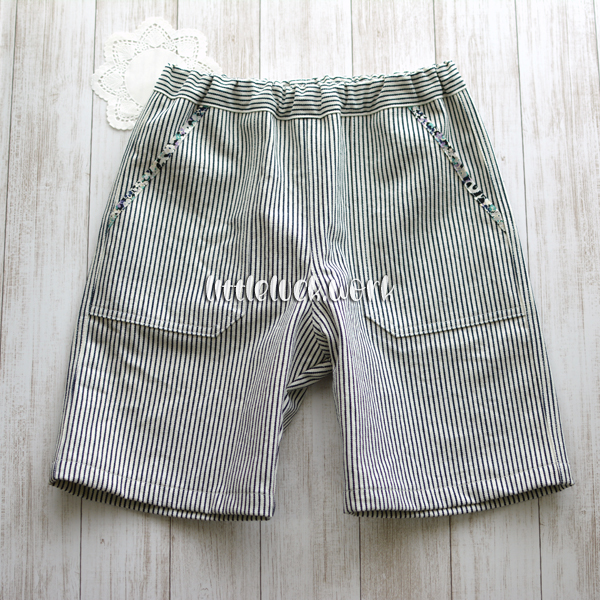 ヒッコリーハーフパンツ