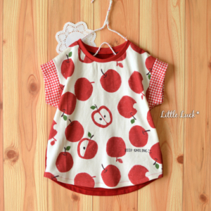 肩落ちラウンドプルオーバー