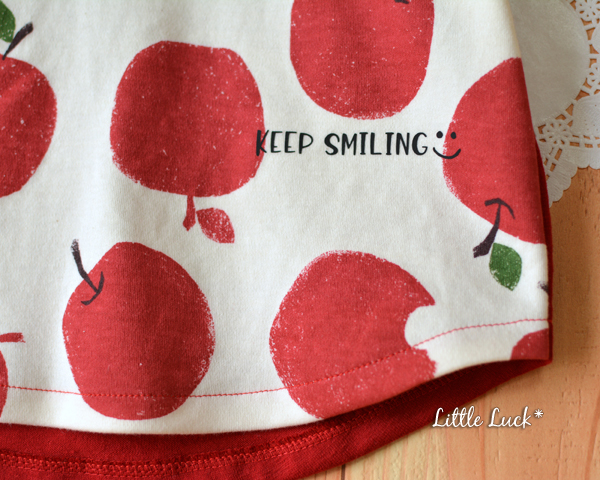 肩落ちラウンドプルオーバー