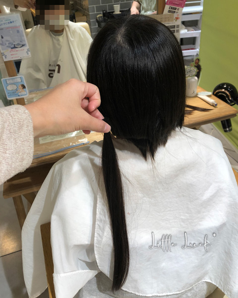 ヘアドネーション後