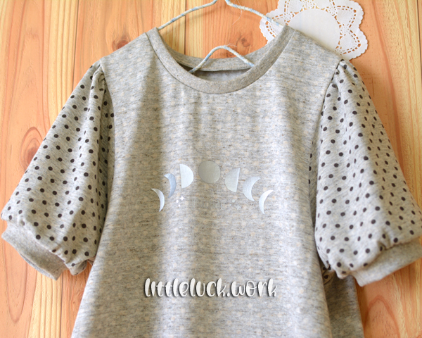 半袖ゆったりパフ