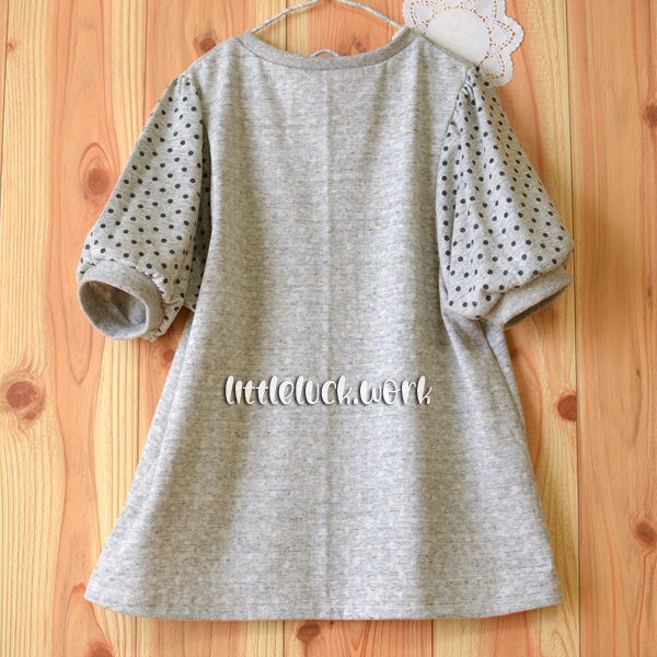 半袖ゆったりパフ