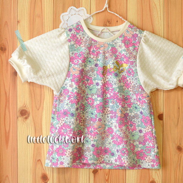 半袖ゆったりパフ