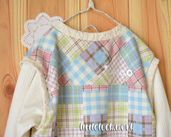 肩落ちラウンドプルオーバー