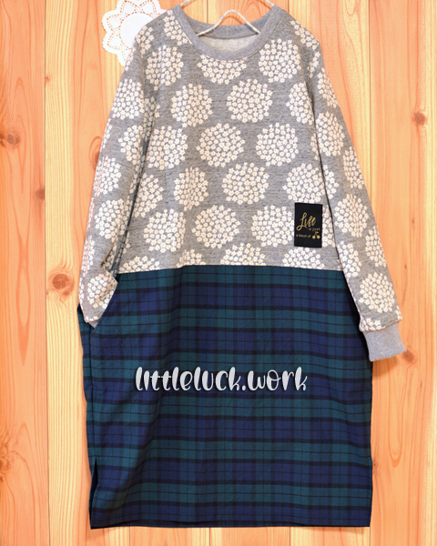 コクーンワンピ