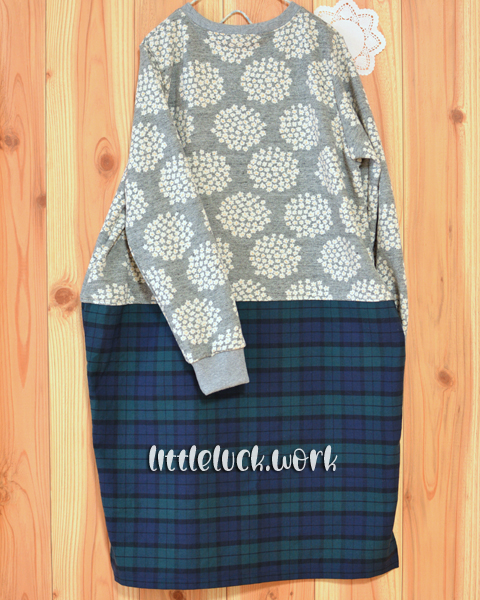 コクーンワンピ