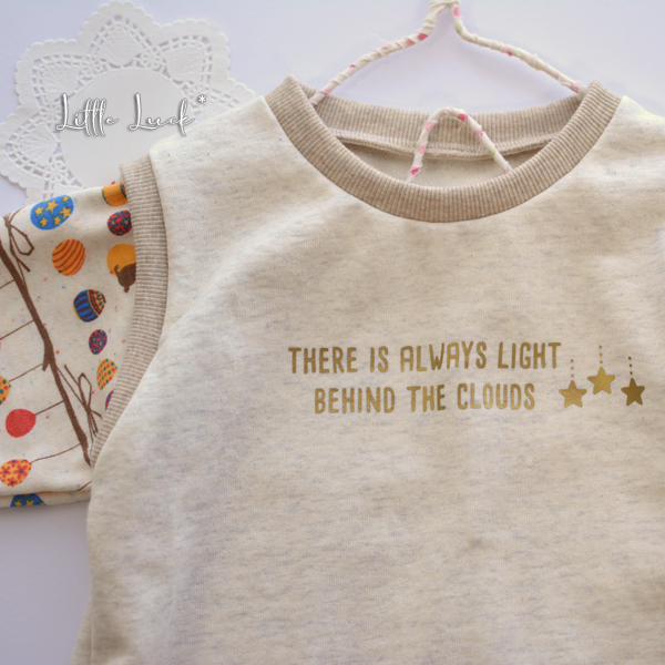 重ね着ラウンドプルオーバー