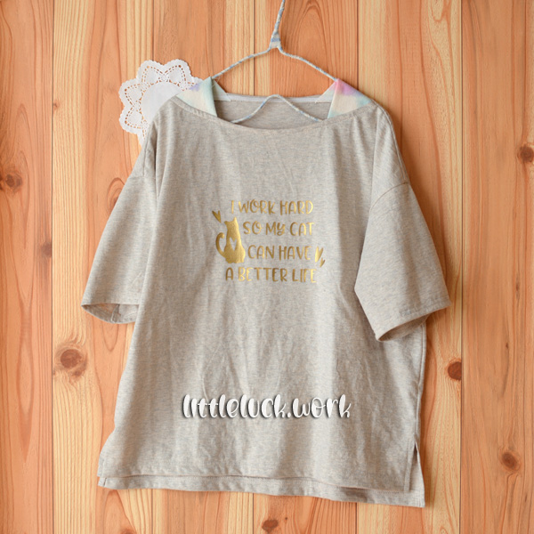 ボートネックTシャツ