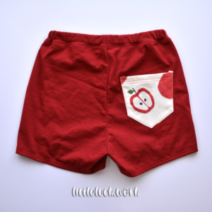 ニットショートパンツ