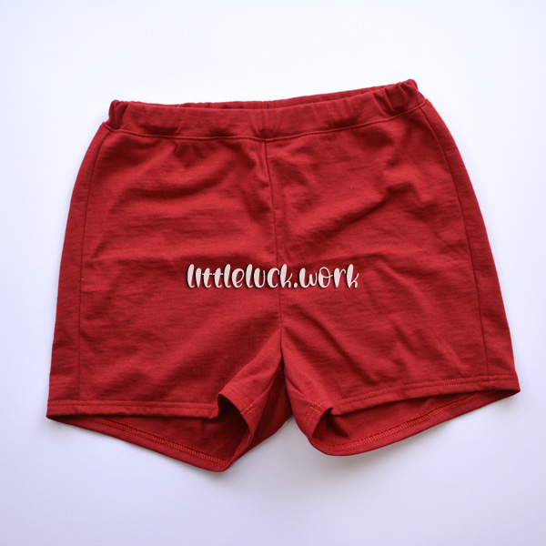 ニットショートパンツ