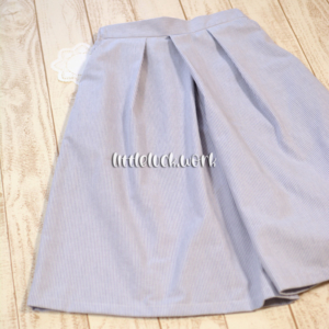 フロントタックパンツクロップド