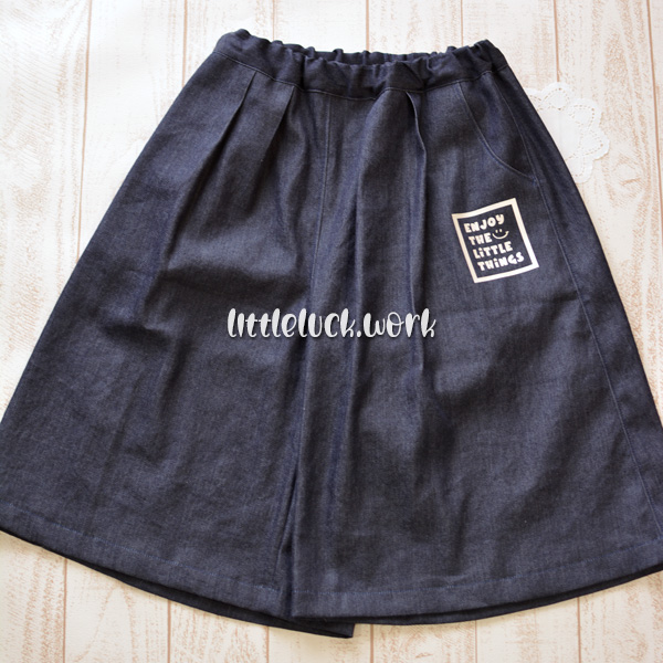 デニムスカーチョ